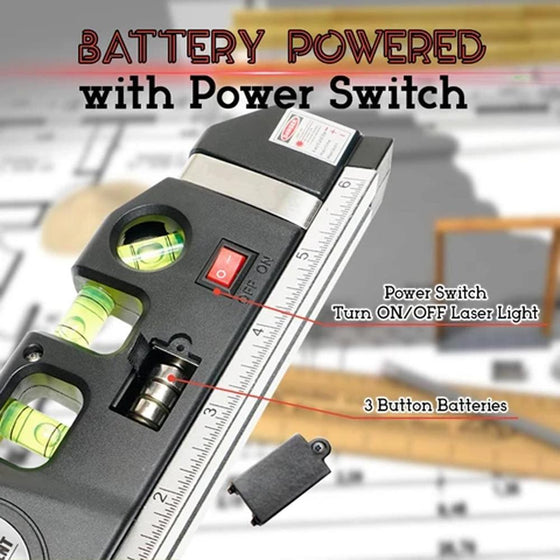 Mehrzweck-Laserebene 4-in-1-Lasermesswerkzeug