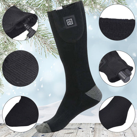 Beheizte Socken mit einstellbarer Temperatur