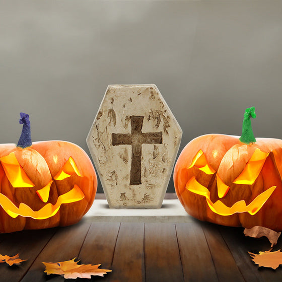 Halloween-Kürbiskopf-Geisterdekoration