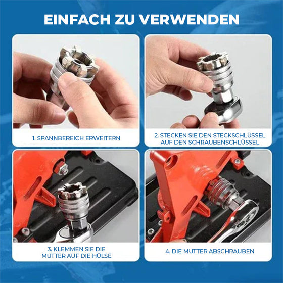 Elektrische Bohrmaschine magische Universalsteckdose