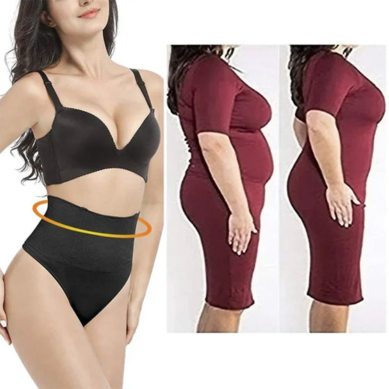 Tanga zur Bauchkontrolle mit hoher Taille