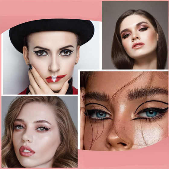 Doppelseitiges flüssiges Eyeliner-Make-up