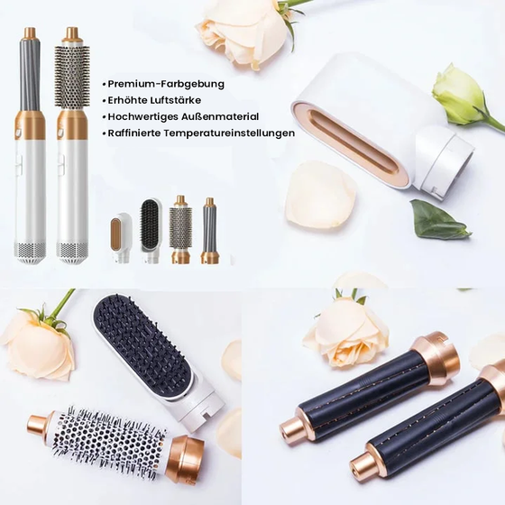 5 in 1 professionelles multifunktionales Haarstyling-Werkzeug