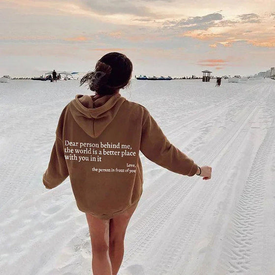 ''Dear Person Behind Me''Sweatshirt