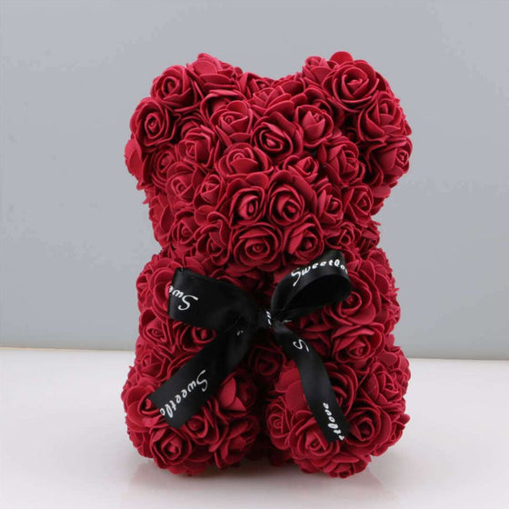Wunderschönes Geschenk zum Valentinstag - ewiger Roser-Bär