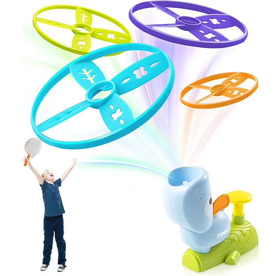 Katapult fliegende Untertasse Spielzeug