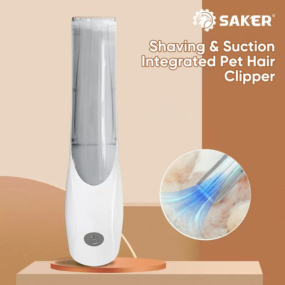 SAKER® Rasier- und Saug-Integrierter Tierhaarschneider