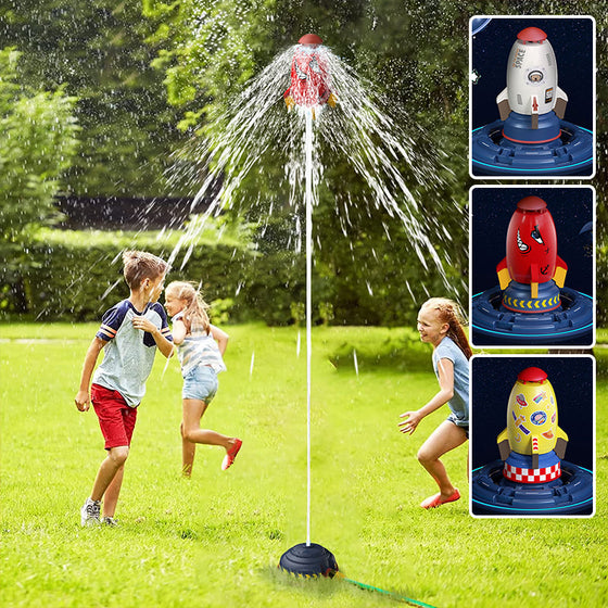 Sommerspielzeug Outdoor Garden Rocket Sprinkler