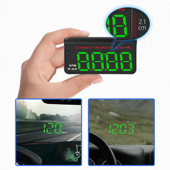 Multifunktionaler tragbarer Fahrzeug-Tachometer