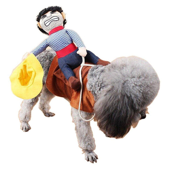 Hundekostüm - Cowboyreiter