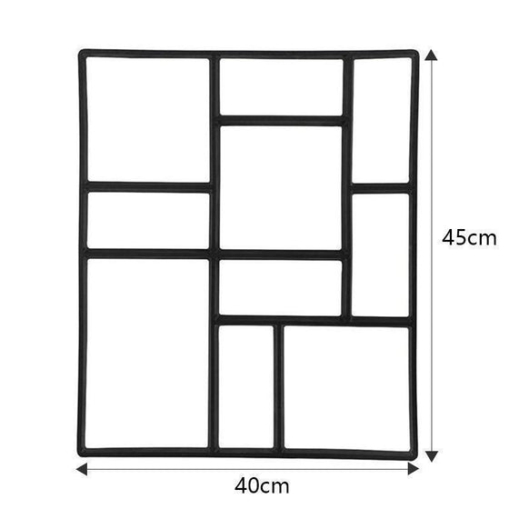 DIY Pflastern Form（36 x 36cm/45x 40cm）