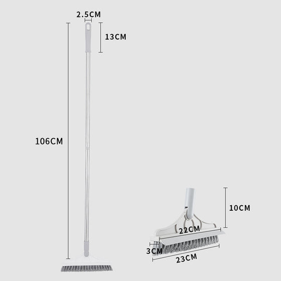 2 in 1 Bodenbürste Scheuerbürste