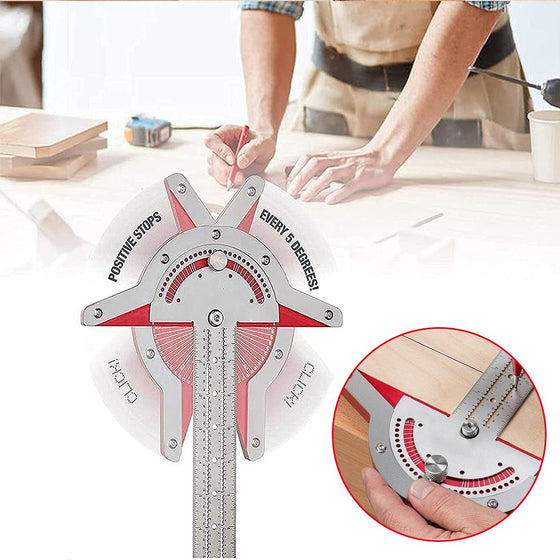 ✨Einstellbares Messlineal für die Holzbearbeitung
