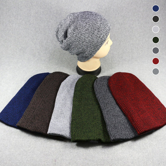 No Brim Unisex Winter warme Strickmütze