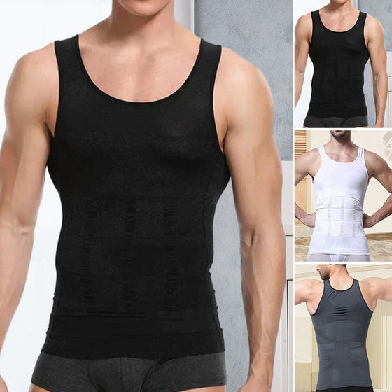 Eng anliegendes Bauch-Tank-Top für Männer